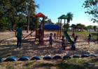 Novo Parquinho do Balneário Municipal de Três Lagoas é inaugurado com visita de crianças do CEI Nilza Tebet Thomé
