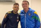Bolsonaro visita Neymar no Hospital em Brasilia após lesão no Mané Garrincha
