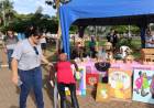 Equipe do CAPS AD e pacientes ocupam praça para lembrar Dia de Combate às Drogas