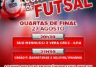 Equipe da SEJUVEL/IPANEMA está nas quartas de final da Copa Sud de Futsal
