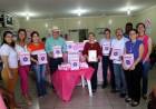 Edição especial de papel Chamex de apoio à prevenção do câncer é doada à Clínica da Mulher de Três Lagoas