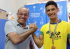Marquinhos da SEJUVEL fica entre os cinco melhores do mundo em Luta de Braço na Romênia