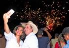 Show pirotécnico supera expectativas do público no Balneário de Três Lagoas