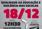  Pesquisa indica aumento de casos de violência contra alunos e professores nas escolas públicas de São Paulo