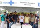 De caminhada para carreata, equipes da Saúde mantém conscientização contra a Dengue debaixo de chuva