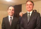 Diplomata três-lagoense Juliano Maia recebe presidente Bolsonaro em Angola