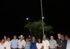 Prefeito Angelo Guerreiro inaugura iluminação de led na Avenida Antônio Trajano