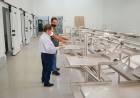 PREFEITO DE BATAGUASSU AKIRA OTSUBO VISITA FRIGORÍFICO ARAÚJO PESCADOS 