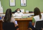 Prefeito Akira Otsubo recebe representantes do Sebrae-MS
