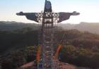 Estátua de Cristo no RS supera a do RJ e vira a maior do Brasil...