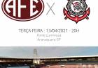 Ferroviária x Corinthians: veja onde assistir, escalações, desfalques e arbitragem