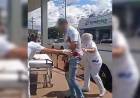 Caminhonete é baleada por pistoleiros 