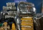 Polícia apreende 235 quilos de maconha após perseguição na MS-164