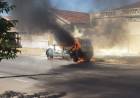 Incêndio em veículo mobiliza Corpo de Bombeiros em Três Lagoas