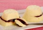 Minipudim de leite Ninho trufado com chocolate