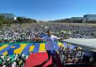 Manifestação pró-armas reuniu apoiadores do presidente Bolsonaro em Brasília