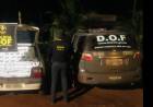 Casal é detido com veículo carregado de cigarros contrabandeados do Paraguai