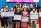 Vereadoras celebram o dia da mulher com homenagens