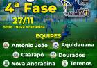 Arbitral define sedes e chaves para a terceira fase da 18ª Copa Assomasul