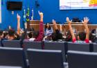 Estudantes da rede municipal participam de visita guiada