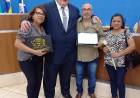 MARIA DO LEVI E JUVENAL MOREIRA SÃO HOMENAGEADOS PELA CÂMARA DE VEREADORES DE TRÊS LAGOAS MS. 