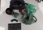 Polícia Militar na Operação Carnaval realiza abordagem à motocicleta e prende traficante em Bonito
