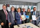 No Senado Federal, lideranças de Três Lagoas se reúnem com senador Nelsinho Trad