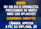 7 de abril – Dia da/o Jornalista>  É tempo de esperançar e reconstruir o Jornalismo e a profissão de jornalista no Brasil