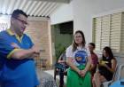 Alline Costa oficializa pré campanha a vereadora junto aos familiares com a presença do pré candidato  a prefeito Dr. Ruy Costa 