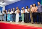 Vereadores e prefeito dão posse a novos servidores da educação