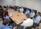 Vereadores recebem representantes da Sanesul e MS Pantanal