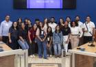 ACADÊMICOS DE DIREITO DA AEMS PARTICIPAM DA VISITA GUIADA
