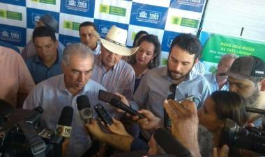 Governador Reinaldo Azambuja entrega e lança obras em Tres Lagoas