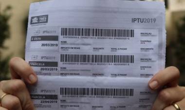 Devido feriado, quarta parcela do IPTU 2019 vencerá apenas no dia 24