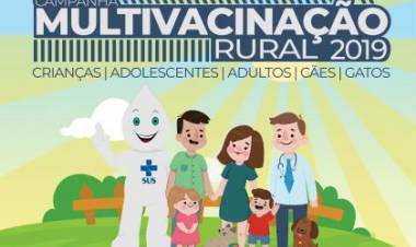 Campanha de Multivacinação Rural de Três Lagoas começa no dia 27 de julho