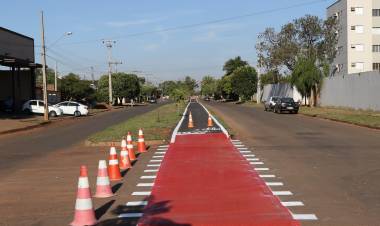 Infraestrutura finaliza ciclovias das Avenidas Antônio Trajano e Baldomero Leituga