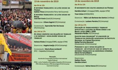 III Seminário Internacional Trabalho no Brasil e na França Sentido das Mudanças e Mudanças de Sentido