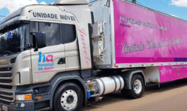 Carreta para mamografia e preventivo estará na Clínica da Mulher de 11 a 14 de novembro