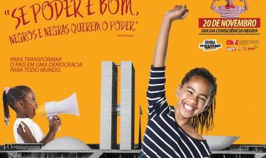 ESCOLA SEM RACISMO Dia da Consciência Negra: "Se o poder é bom, negros e negras querem o poder"