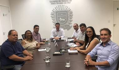  Presidente da FETEMS, Professor Jaime Teixeira faz repasse da reunião com o Governo durante o Conselho de Presidentes