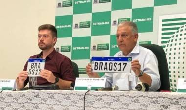 Detran suspende emplacamento para implantar Placa Mercosul em fevereiro