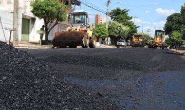 Prefeitura realiza recapeamento em vias importantes de Três Lagoas
