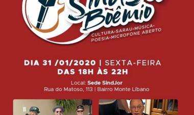 Hoje 31 de Janeiro é dia de Sindijor Boêmia "SEXTOU"!