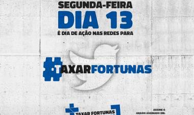JUSTIÇA TRIBUTÁRIA  Movimentos lançam campanha "Taxar fortunas para salvar vidas"