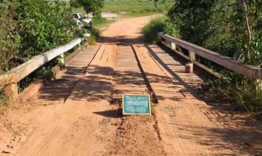 Prefeitura autoriza construção de pontes de concreto nos córregos Agua Tirada e Lagoa Amarela