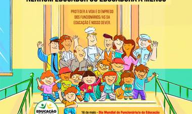 EDUCAÇÃO DE QUALIDADE No Dia Mundial do Funcionário da Educação, profissionais pedem mais valorização e visibilidade no ambiente escolar