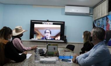 Prefeito de Três Lagoas e diretor da Suzano participam de videoconferência nesta terça-feira (19)