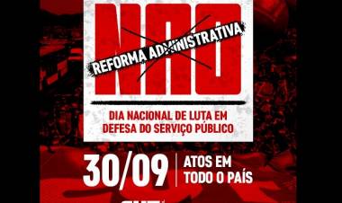 SOBERANIA NACIONAL CUT e centrais lançam campanha em defesa do serviço público nesta quarta (30)