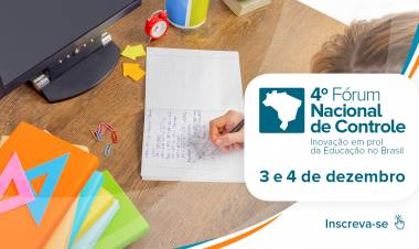 Estão abertas as inscrições para o 4º Fórum Nacional de Controle