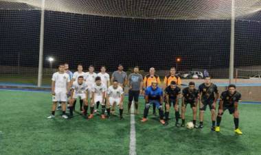 Começou a 1ª Copa Oscivaldo de Futebol Society do SIMTED de Ponta Porã